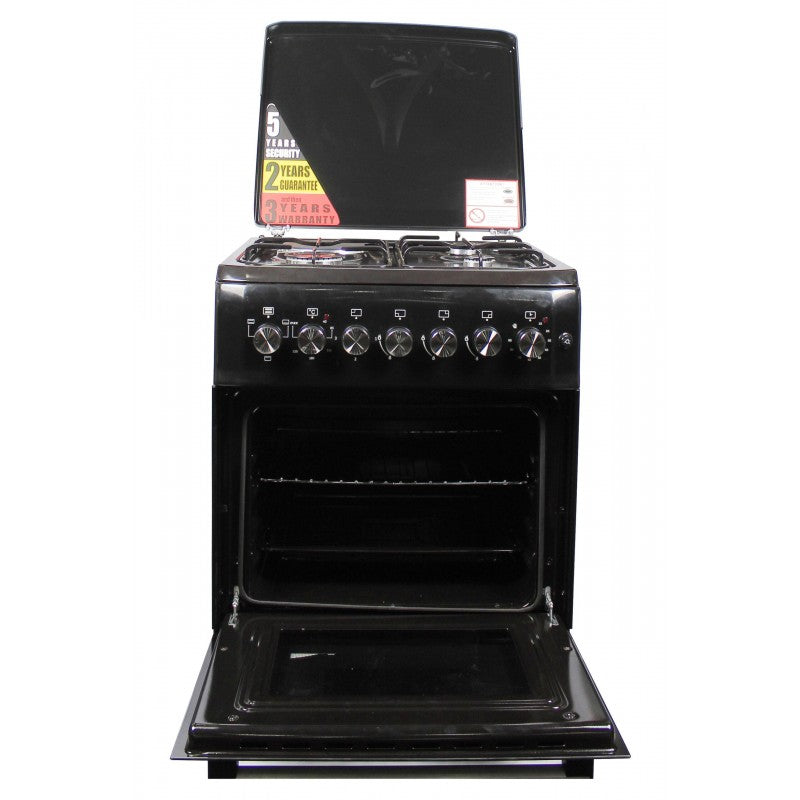 BlueFlame Inbuilt Cooker Black E431C-B