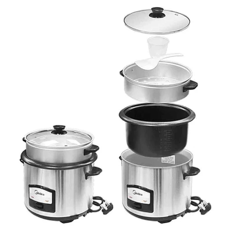 Midea 6.5L Rice Cooker With Steamer, 750W MG-TH657A