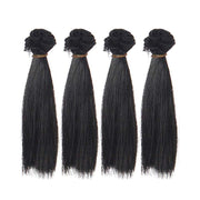 4-piece doll wig