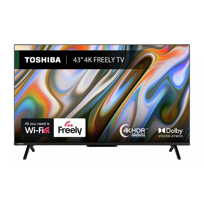 Toshiba 43 Inch 4K UHD Smart TV - Black 3 Years Warranty