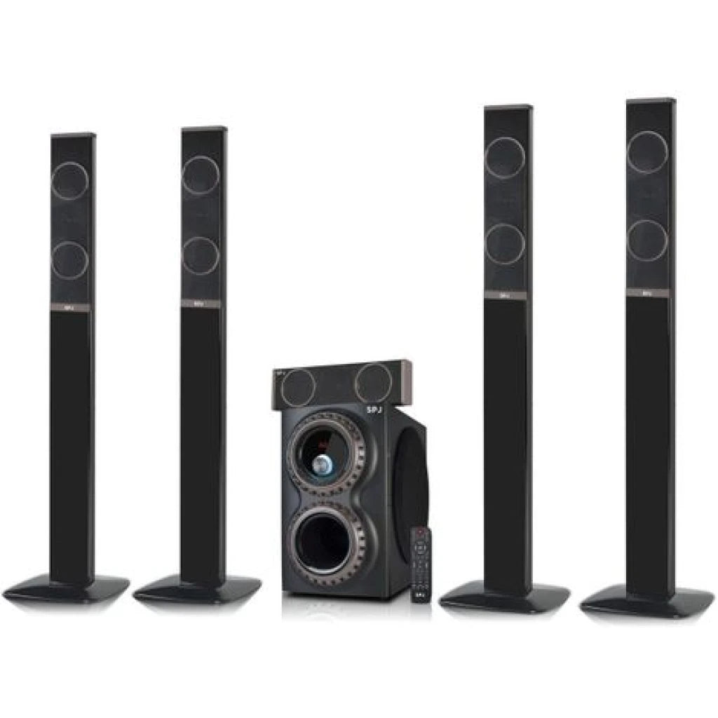 SPJ 5.1 CH Multimedia Speaker System BLASTER W510BL – Black