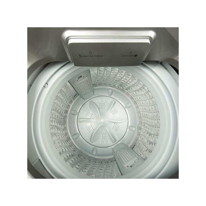 Hisense 18kg Mega Capacity Top Loader Washing Machine Free Standing, 8 KG - Grey 2Yr warnty