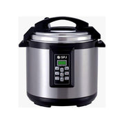 SPJ 5L Electric Non Stick Pressure Cooker With IMD Touch Panel, Silver.