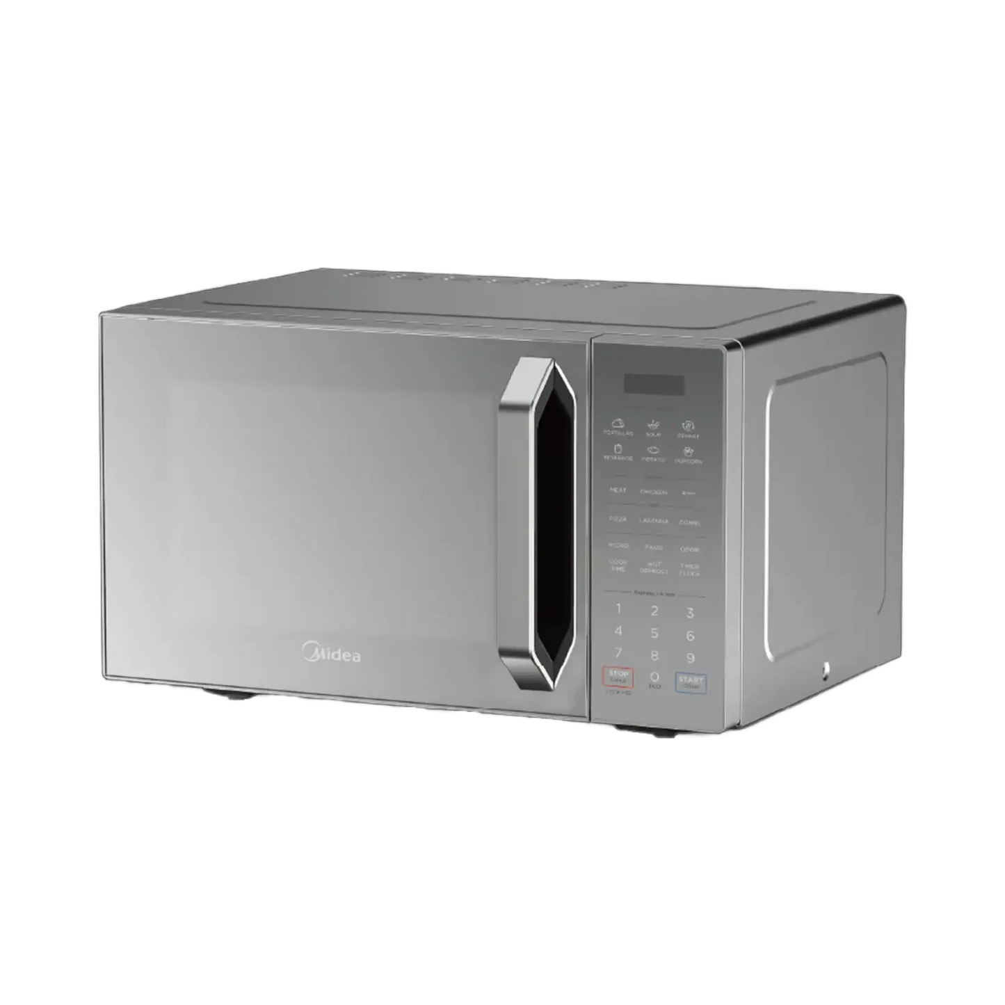 Midea 33Ltrs Microwave Oven 900W Digital Control With Grill & Silver Panel EG9P032MX-S