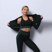 Women's Fashion Seamless Yoga Suit