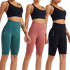 Seamless Hip Lift Tight Sports Breathable Quick Drying Three Point Pants