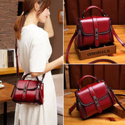 Women's Cowhide Vintage Crossbody Handbag