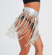 Summer New Women's Clothing Sexy Tassel Splicing Skirt