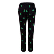 Christmas Costume Printed Slim-fit Trousers