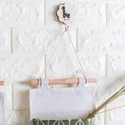 Simple Household Cotton And Linen Waterproof Storage Hanging Bag