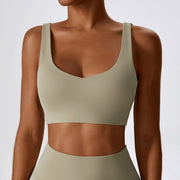 Nude Feel Hip Lifting Yoga High Waist Bootcut Casual Sports Pants And Vest