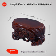 Solid Wood Ornament Base Can Be Carved With Grooves