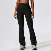 Nude Feel Hip Lifting Yoga High Waist Bootcut Casual Sports Pants And Vest