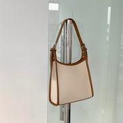 Female Summer New Stitching Shoulder Handbag Fashion All-match Niche High Sense Underarm Bag
