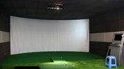 Golf Bullseye Cloth Size Adjustable Thickening Simulator Fire Silencer Curtain