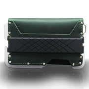Leather Card Holder Anti-magnetic Metal Aluminum Alloy Wallet