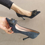 All-match French Girl With Pointed Sexy Stiletto