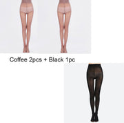 Sexy High Elastic Belly Mask Horse Oil Socks Steel Stockings