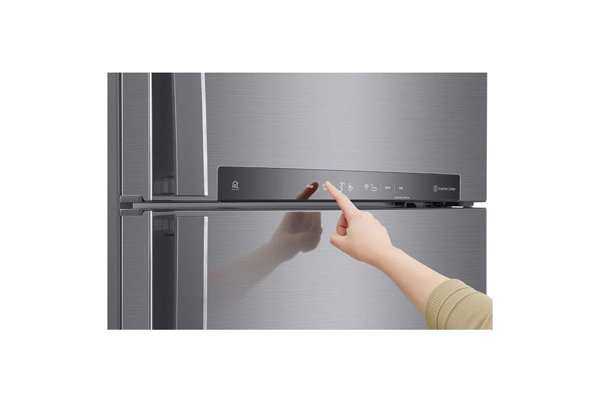 LG 509L Liters  Top Freezer Refrigerator - Silver