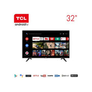 TCL 32 Inch Frameless Digital FHD Free To Air Tv - Black