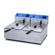 ADH Double Deep Fryer – 12 Litres