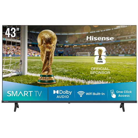 Hisense 43 Inch UHD VIDAA Smart Tv 43A4QS- 3 Yrs Warranty