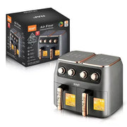 RAF 12L Air Fryer With 2 Independent Baskets | R5236