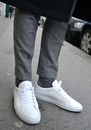 Genuine leather women's sneakers
