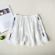 Side white strip ladies anti-light safety pants