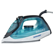 Sonashi 1800W Steam Iron With Large Tank And Burst Function - Blue, White (1YRS WRNTY)