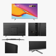 Toshiba 50 Inch 4K UHD Smart LED TV with HDR & Dolby Atmos – Black (3YRS WRNTY)