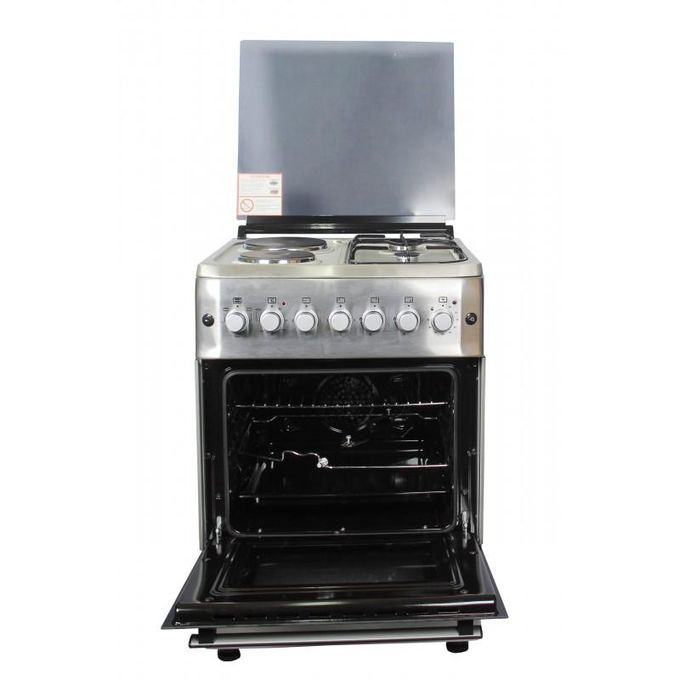 BlueFlame 60x60cm 2 Gas 2 Electric Cooker with Electric Oven S6022ERF-IP