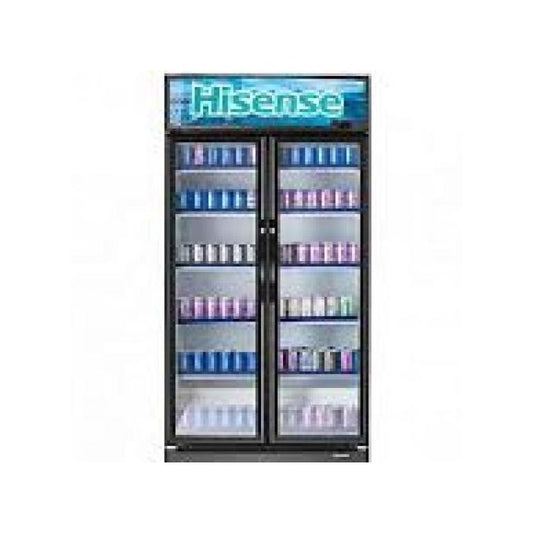 Hisense 810 Liters 2 Door Side By Side Display Beverage Chiller Cooler Refrigerator 3 Yr wrnty