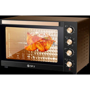 SPJ Evomax 60 Litre Electric Mini Oven - Silver/Black