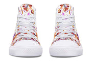 Printed Couple High-top Canvas Shoes
