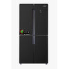 SPJ 559L 4 Door Elegant Glass Finish Refrigerator - Black