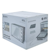 SPJ Evomax 60 Litre Electric Mini Oven - Silver/Black