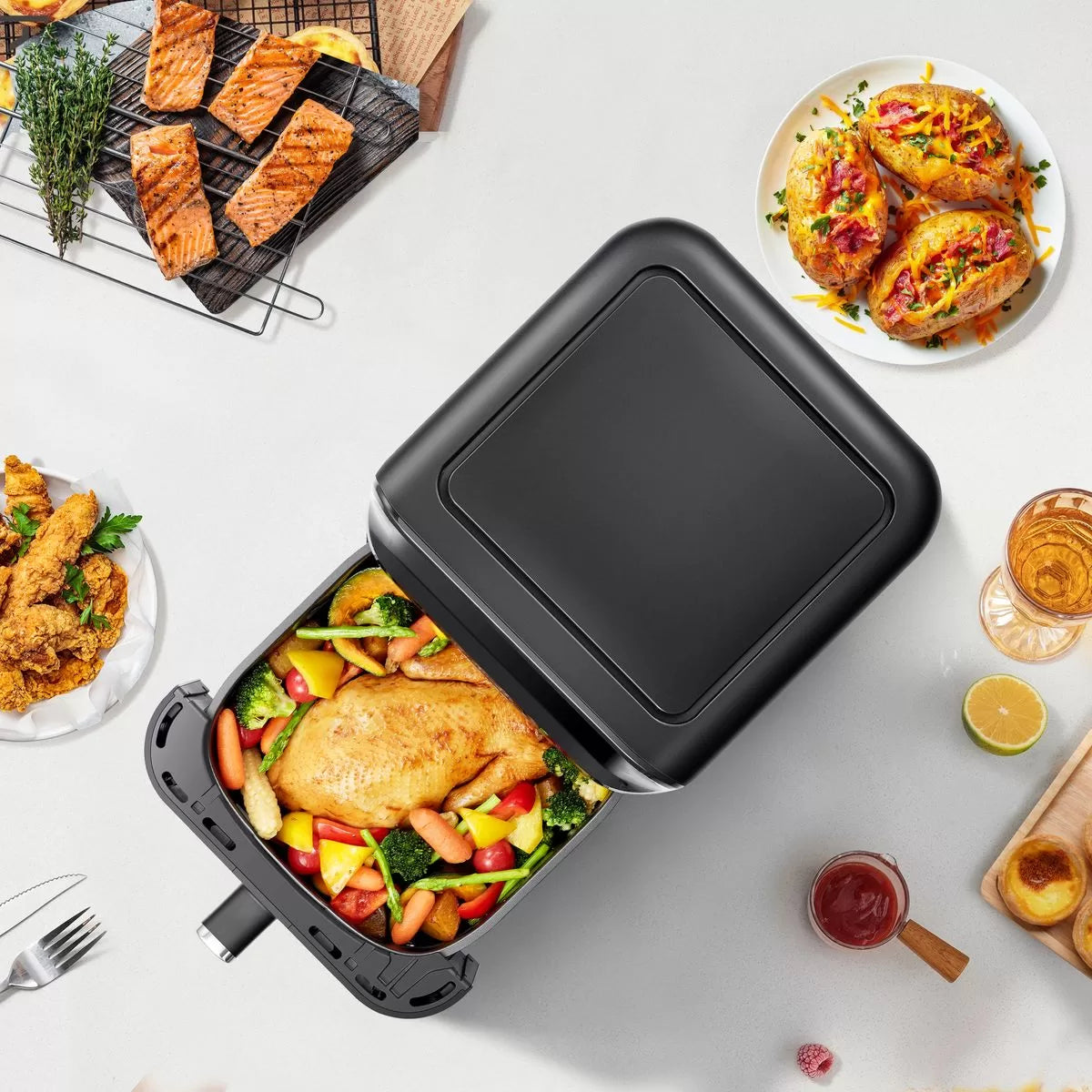 Hisense 6.7L Air Fryer H06AFBS2S3 - Black