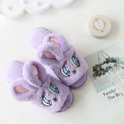 Indoor warm floor slippers in autumn and winter