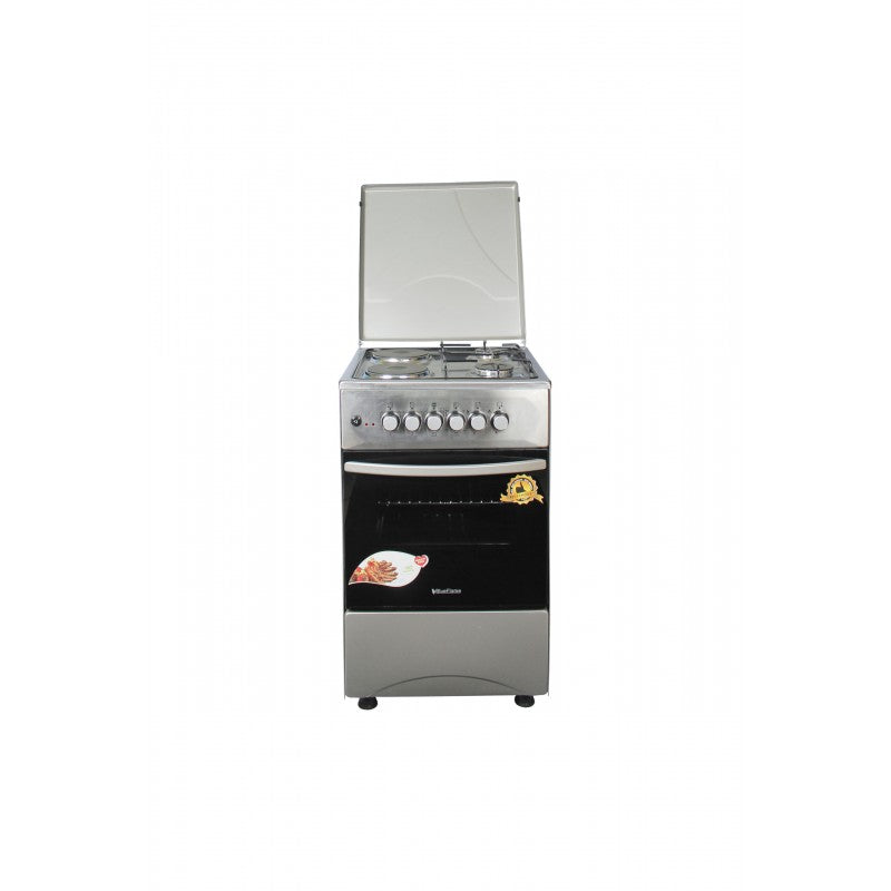 Blueflame 50x50cm 2 Gas 2 Electric Cooker with Electric Oven C5022E