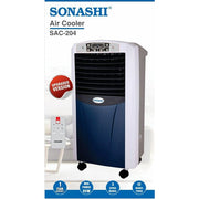 Sonashi 7 Litre Portable Air Cooler, Air Conditioner with Remote - SAC-204