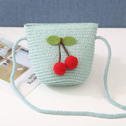 Korean girl cute cherry purse summer