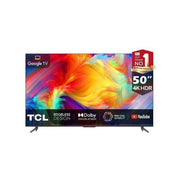 TCL 50" LED 4K Android Smart Ultra HD Google TV AirPQ Processor, Frameless T2-S2, Bluetooth (1 Yr WRNTY)