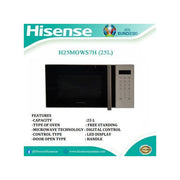 Hisense 25 Liters Digital Microwave 25L /25 Litres- 1 Yr WRTY
