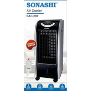 Sonashi Air Cooler 2 Ice Boxes, 6 Litre Water Tank,Three Wind Speeds With Remote - SAC-202
