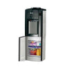 SPJ Water Dispenser With Cabinet (storage Compartment) - Silver & Black