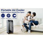 Sonashi Air Cooler 2 Ice Boxes, 6 Litre Water Tank,Three Wind Speeds With Remote - SAC-202