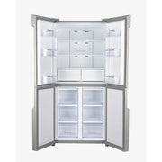 SPJ 559L 4 Door Elegant Glass Finish Refrigerator With Water Dispenser - Silver