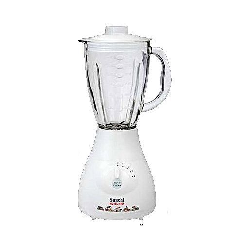 Saachi 3 In1 Double Jar Blender, 1.5 Litres – White (1 YR WRTY)