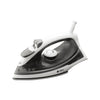 SPJ Steam Iron With Non-Stick Soleplate, 2 Steam Settings, Thermostat Control, 1.8 M Cord, 1200W - White And Grey